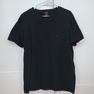 Polo Ralph Lauren gray pocket T-shirt size large.